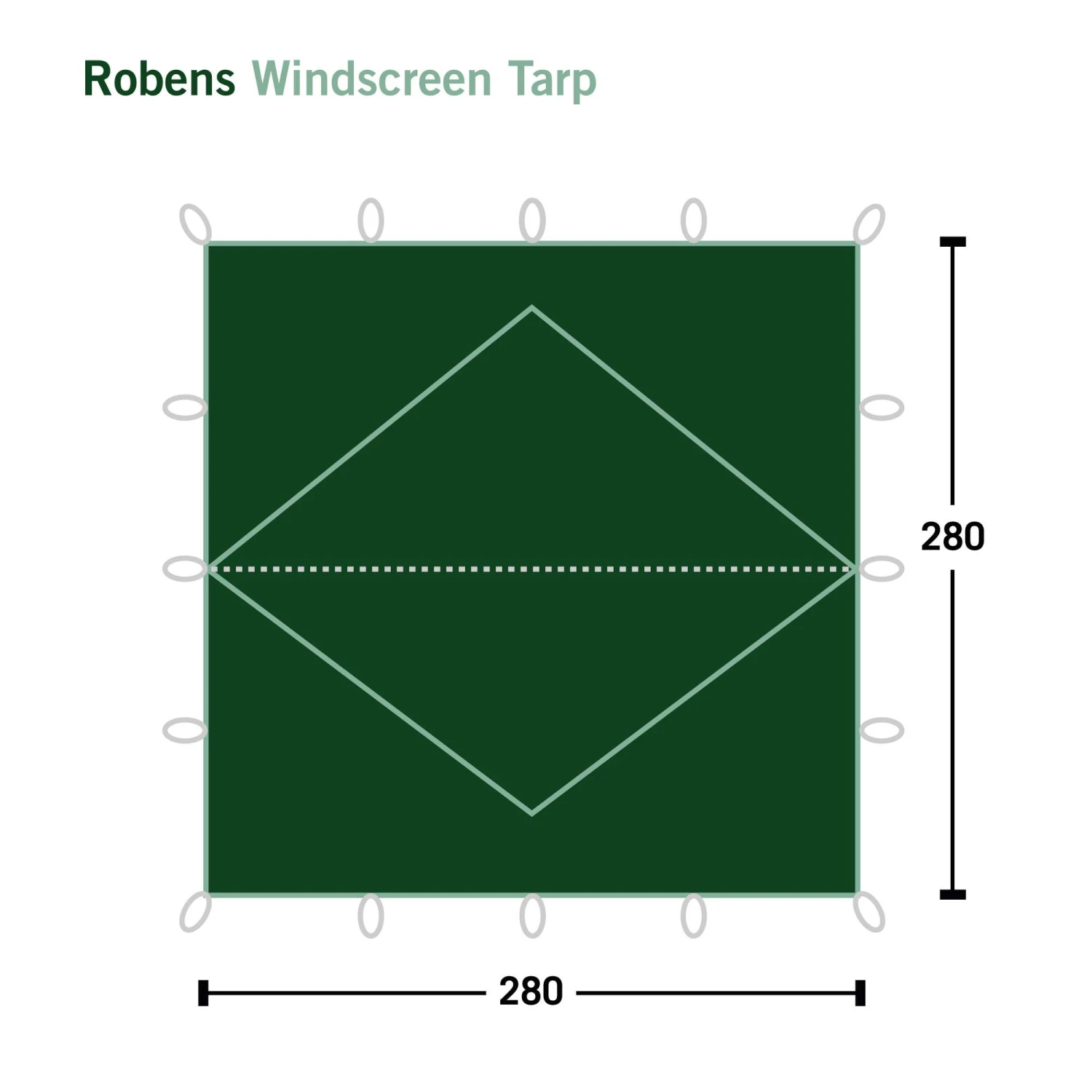 Robens WINDSCREEN TARP - Tarp 4 Robens WINDSCREEN TARP - Tarp – Bild 2