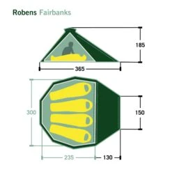 Robens FAIRBANKS - Tipi -Outdoor-Ausrüstung 5637931089 k fairbanks robens 24