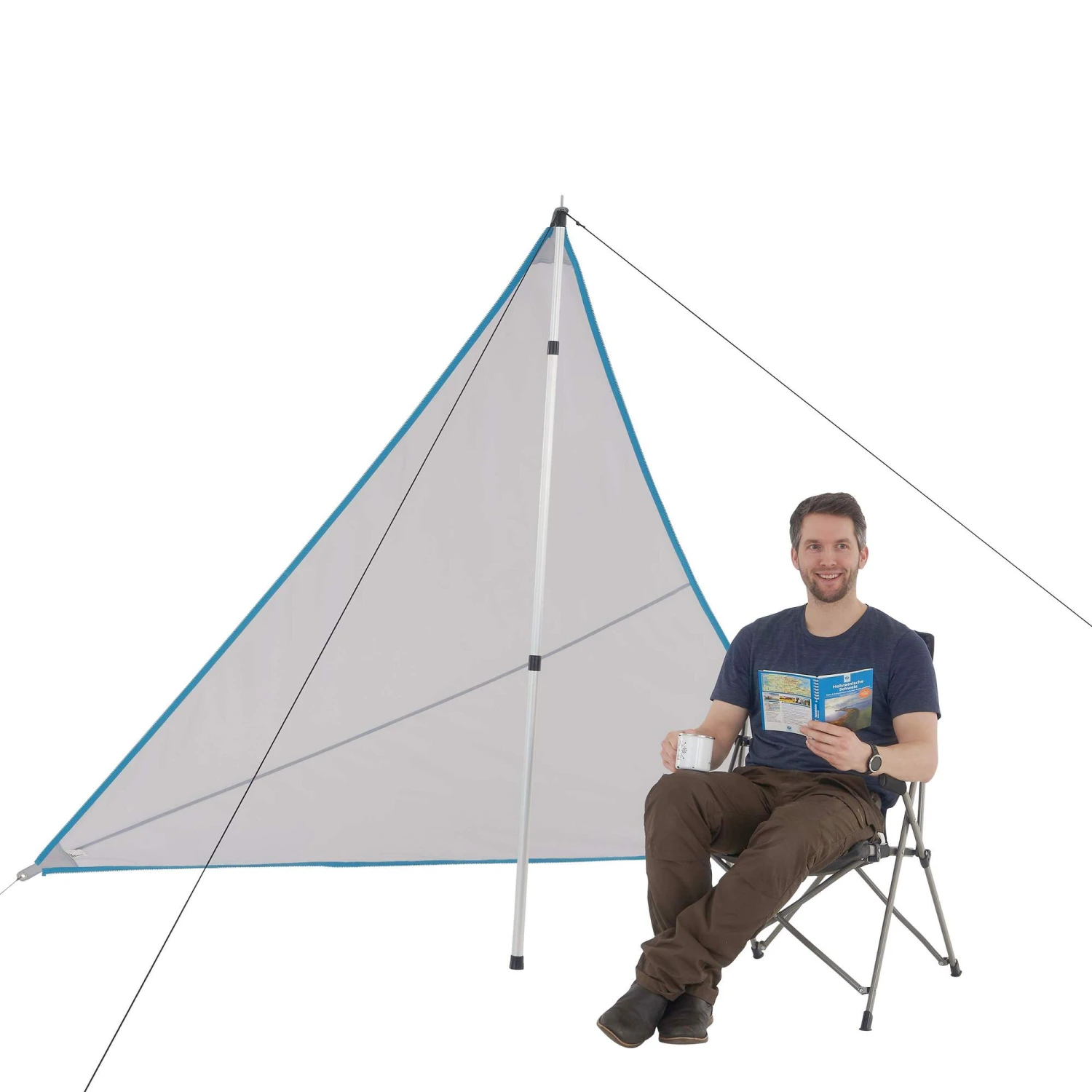 VERBINDBARES SONNENSEGEL ZIP-CANVAS - Tarp 4 VERBINDBARES SONNENSEGEL ZIP-CANVAS - Tarp – Bild 2