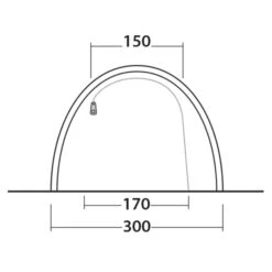 Outwell STARHILL 4A - Familienzelt -Outdoor-Ausrüstung 5638031667 p starhill 4a outwell 24