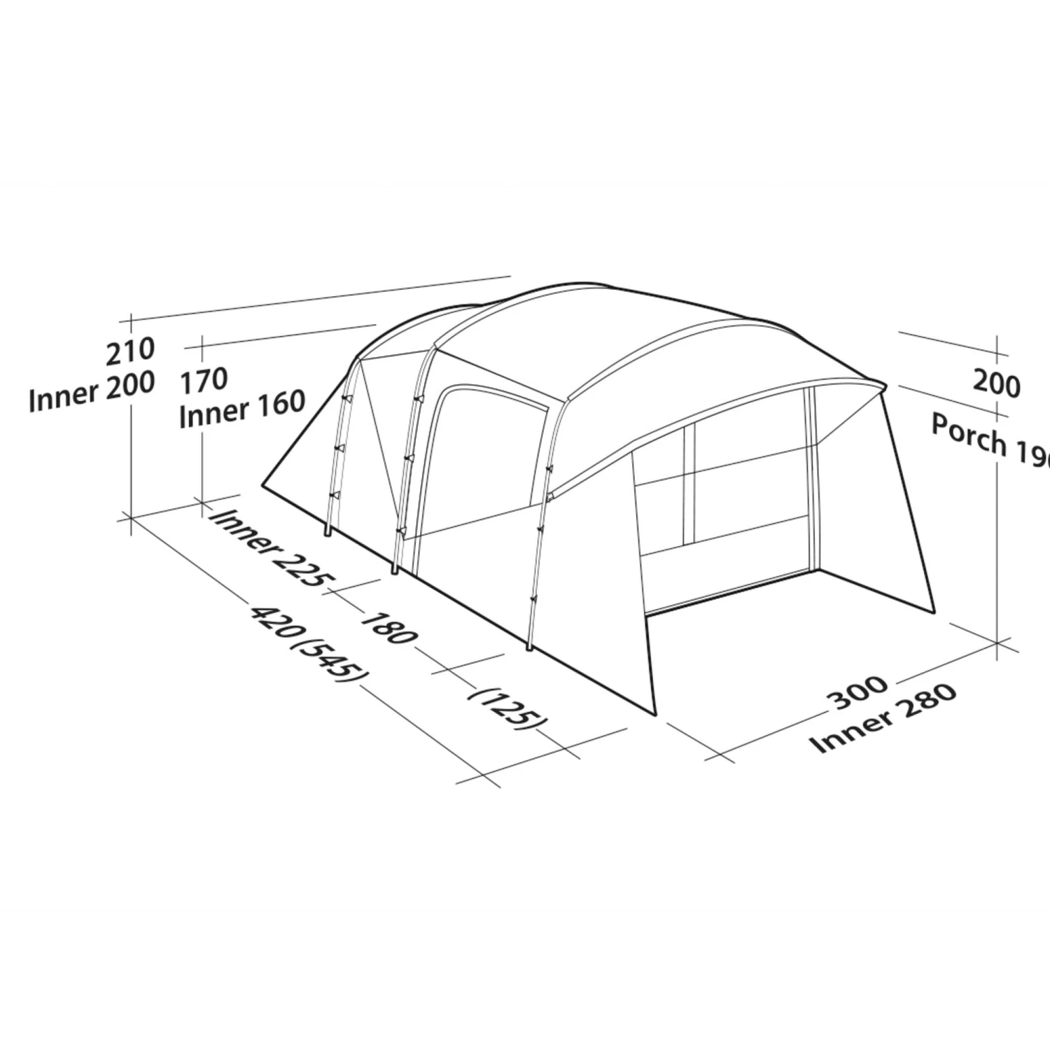 Robens WOLF MOON TC 5XP - Familienzelt 12 Robens WOLF MOON TC 5XP - Familienzelt – Bild 10