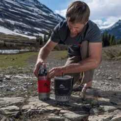 MSR WINDBURNER PERSONAL STOVE SYSTEM - Gaskocher -Outdoor-Ausrüstung 5638035384 g windburner personal stove system msr 24